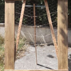 Cadre grillage avec pied