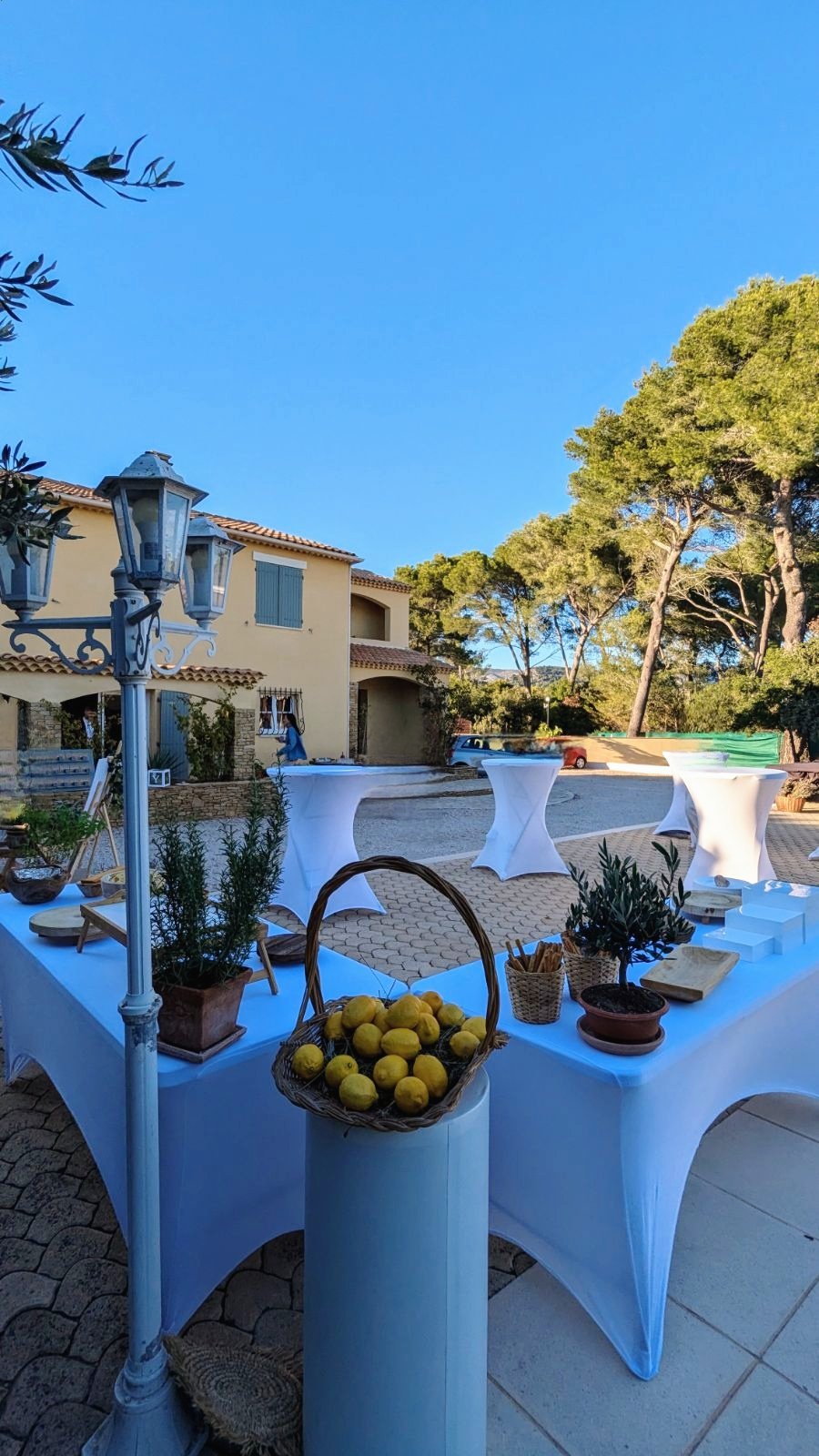 Table blanche pliante – Image 2